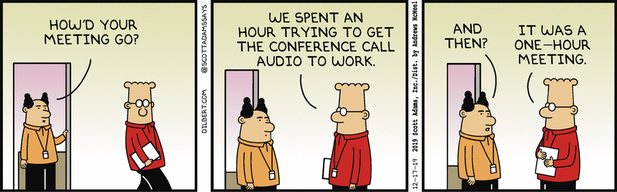 DILBERT © Scott Adams. Used By permission of ANDREWS MCMEEL SYNDICATION. All rights reserved.