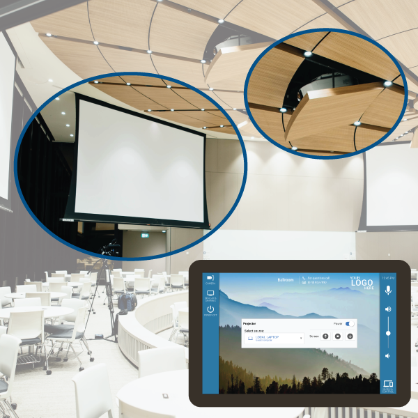 Show and Hide Screens & Projectors with Mira Connect